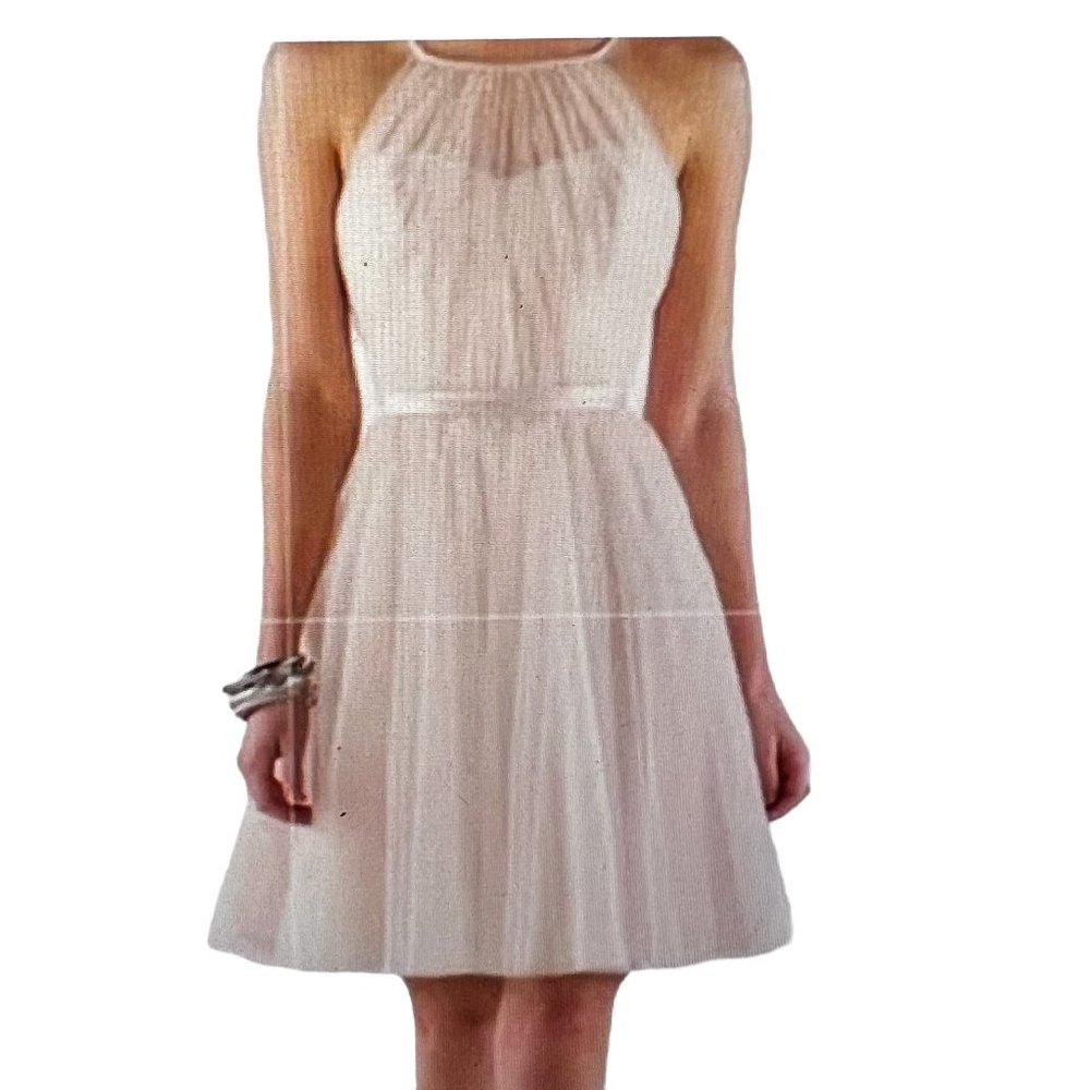 NWT SORELLA VITA Pale Pink Blush Tulle Dress in Size 10